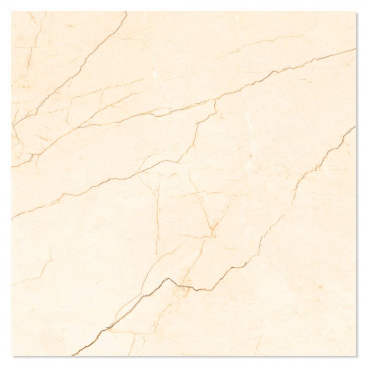 Marmor Vægflise Avorio Beige Poleret 120x120 cm-0